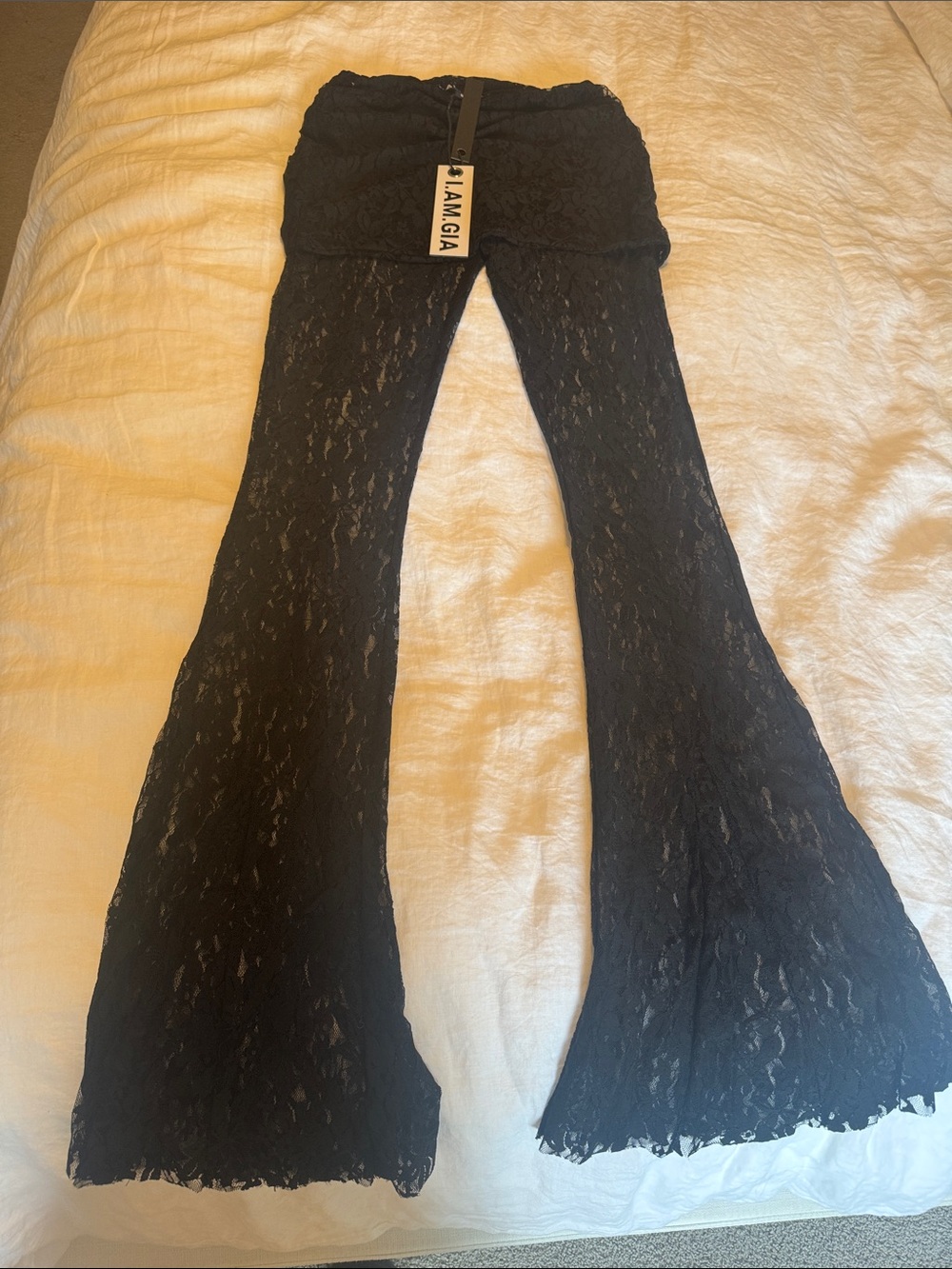 I.AM.GIA Black Lace Jumpsuit